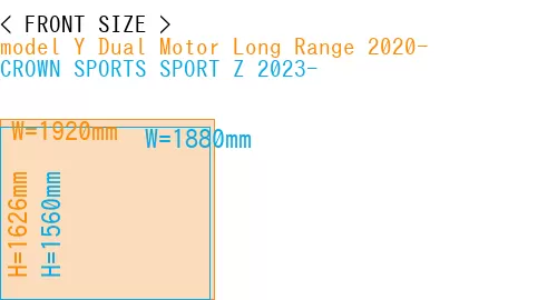 #model Y Dual Motor Long Range 2020- + CROWN SPORTS SPORT Z 2023-